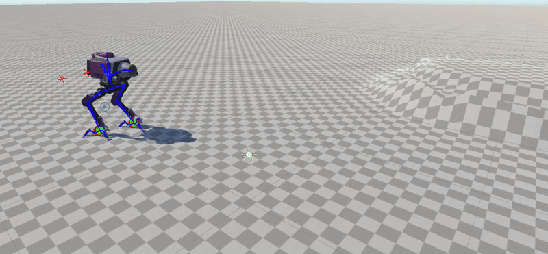 Pose IK motion demo